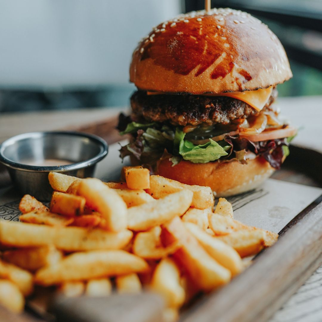 Cheeseburger de filet mignon